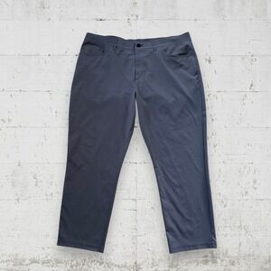 Public Rec Pants Mens 40x28 (40x26) Dealmaker Gray Workday Straight Golf